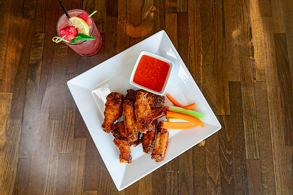 wings and Passion Fruit Paloma 2