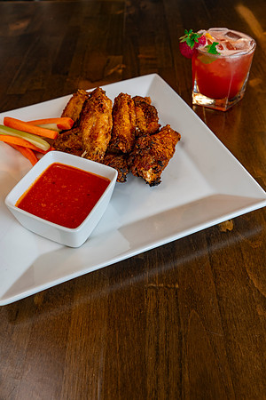 Wings and Slopeside summer sipper