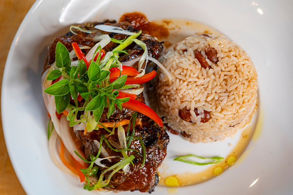 HOT AND SPICY JERK-SMOKED HALF CHICKEN- 4