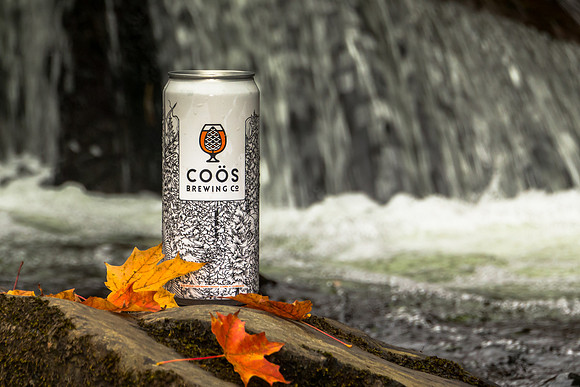 Coos Brewing by waterfall