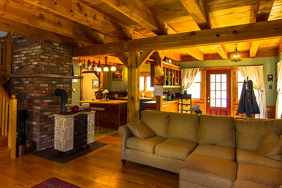 Country home open concept