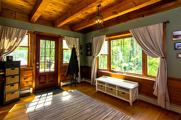 Country home entry