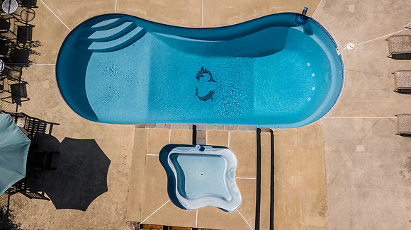 Bird's Eye of the pool