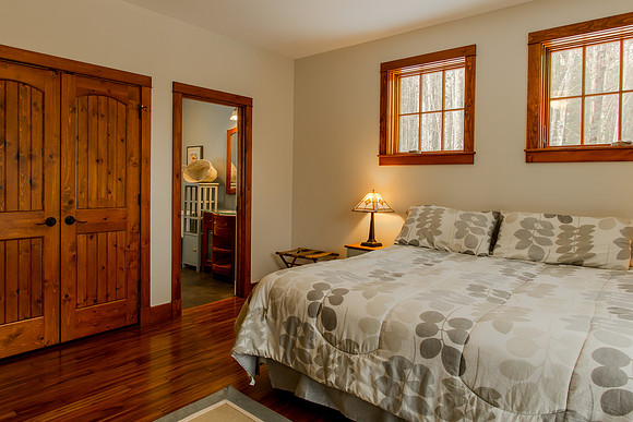 Mountain home bedroom