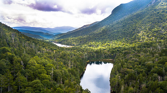 Greeley Pond Aerial view