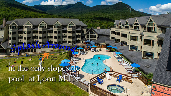 Mountain Club pool side