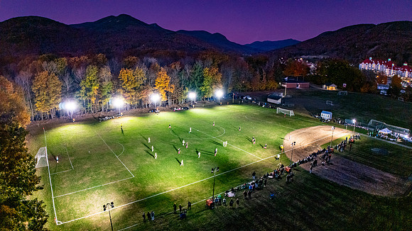 Under the lights